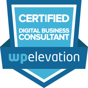 WP Elevation Digital Business Consultant certificatie Koen Adams